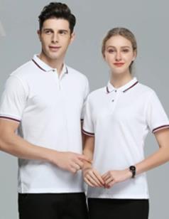 短袖工作服T恤男女翻領t恤